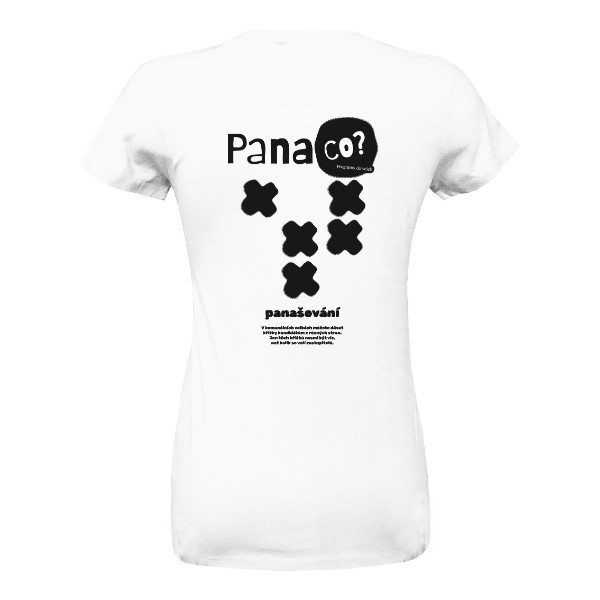 Tričko s potiskem Dámské - pana-co?